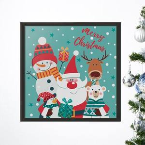 Quadro Decorativo Noel - quadro decorativo em ambiente decorado