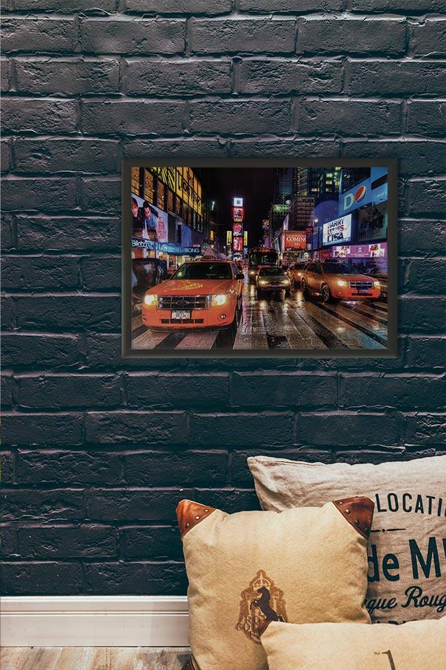 Quadro Nova York - quadro decorativo em ambiente decorado