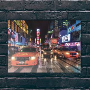 Quadro Nova York - detalhe da moldura e acabamento