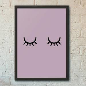 Quadro Decorativo Olhinhos - quadro decorativo em ambiente decorado