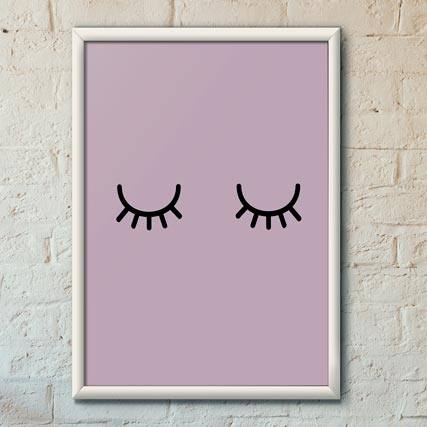 Quadro Decorativo Olhinhos | Wallze