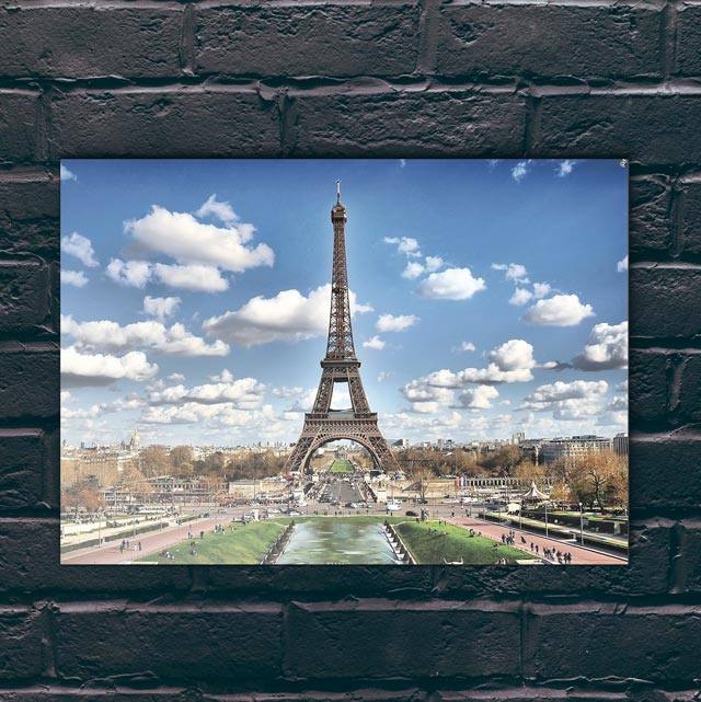 Quadro Paris - 01 - detalhe da moldura e acabamento