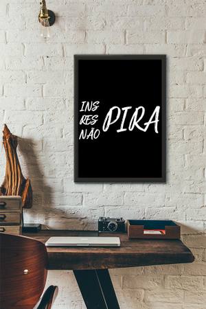 Quadro Decorativo Pira - vista aproximada da impressão