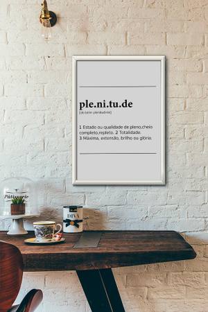 Quadro Decorativo Plenitude - vista aproximada da impressão