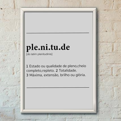 Quadro Decorativo Plenitude - quadro decorativo em ambiente decorado