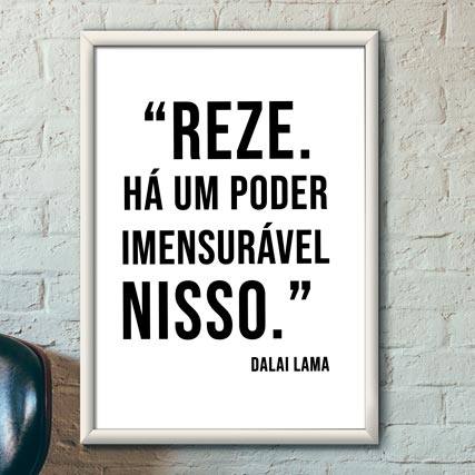 Quadro Decorativo Reze - quadro decorativo em ambiente decorado