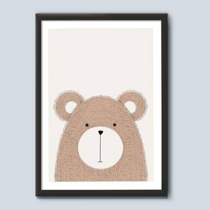 Quadro Decorativo Ursinho | Wallze