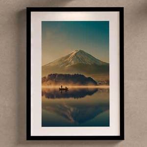 Quadros Decorativos Paisagens para sala ou quarto - vista aproximada da impressão